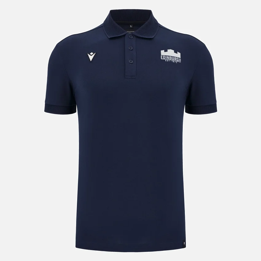 Athleisure Polo del Edinburgh Rugby 2025/26 Athleisure Polo del Edinburgh Rugby 2025/26