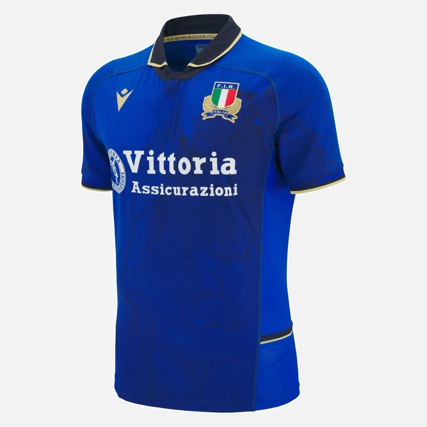 Camisas auténticas de local para adultos Italia Rugby 2025/26 Camisas auténticas de local para adultos Italia Rugby 2025/26