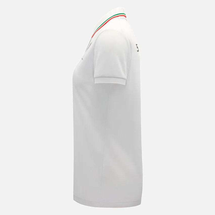 Camisas blancas para mujer de Automobili Lamborghini Squadra Corse Camisas blancas para mujer de Automobili Lamborghini Squadra Corse