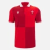 Camisas de algodón locales de la selección galesa de rugby 2025/26 Camisas de algodón locales de la selección galesa de rugby 2025/26