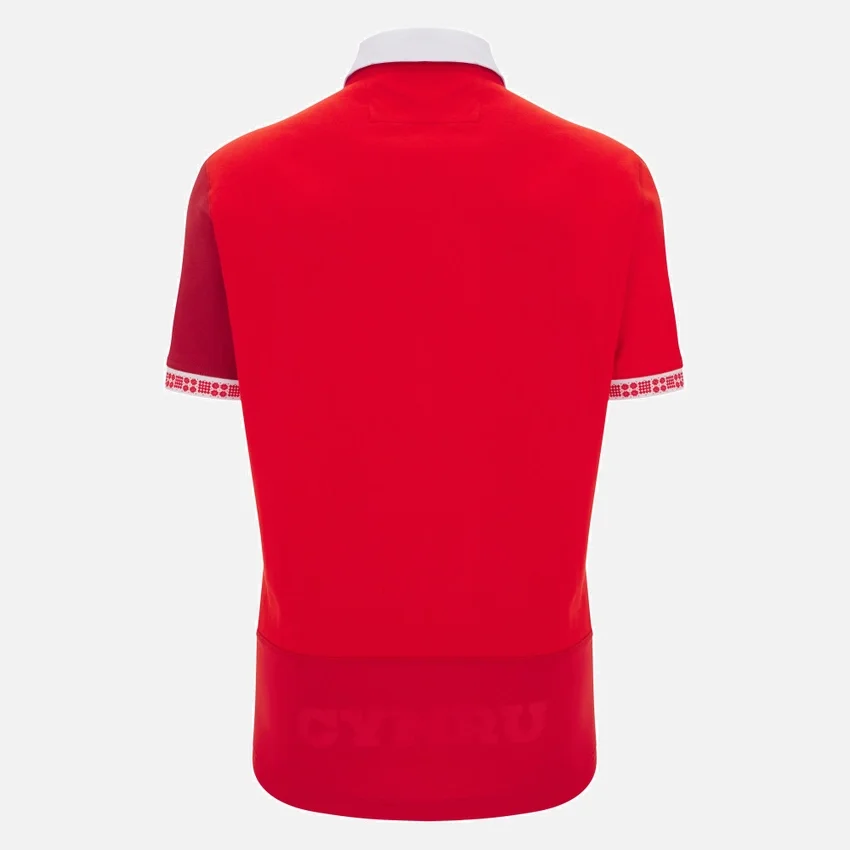 Camisas de algodón locales de la selección galesa de rugby 2025/26 Camisas de algodón locales de la selección galesa de rugby 2025/26