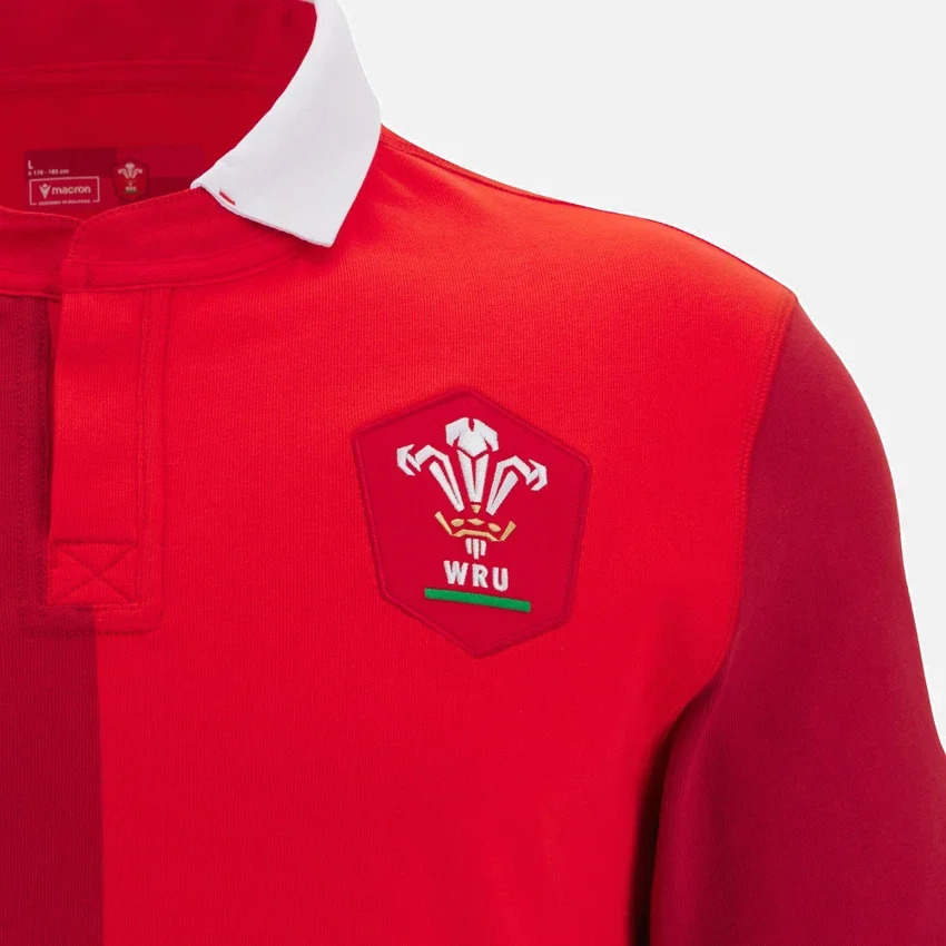 Camisas de algodón locales de la selección galesa de rugby 2025/26 Camisas de algodón locales de la selección galesa de rugby 2025/26