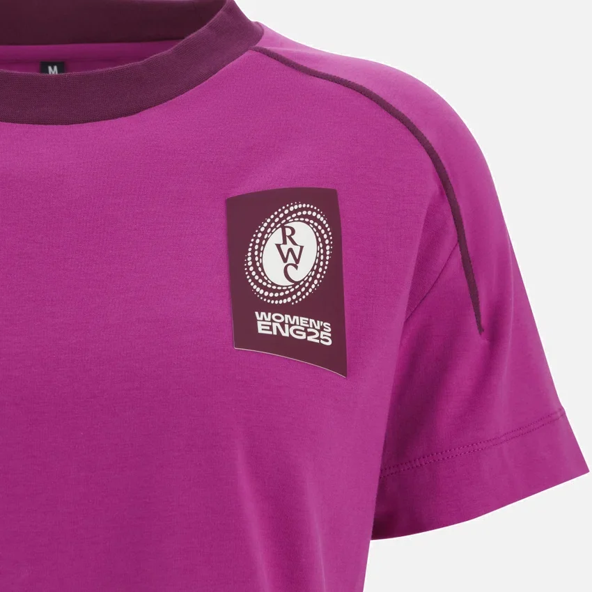 Camisas de algodón para adultos «Athleisure» de la Copa del Mundo de Rugby Femenino 2025 Camisas de algodón para adultos «Athleisure» de la Copa del Mundo de Rugby Femenino 2025