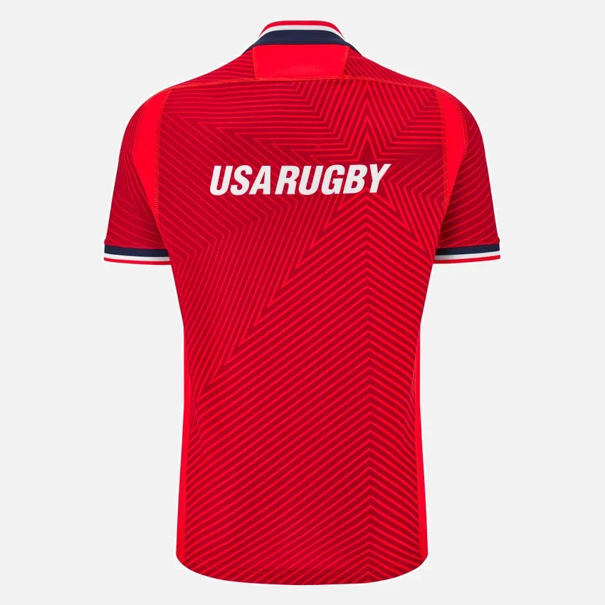 Camisas de entrenamiento de rugby para adultos USA Rugby 2024/25 Camisas de entrenamiento de rugby para adultos USA Rugby 2024/25