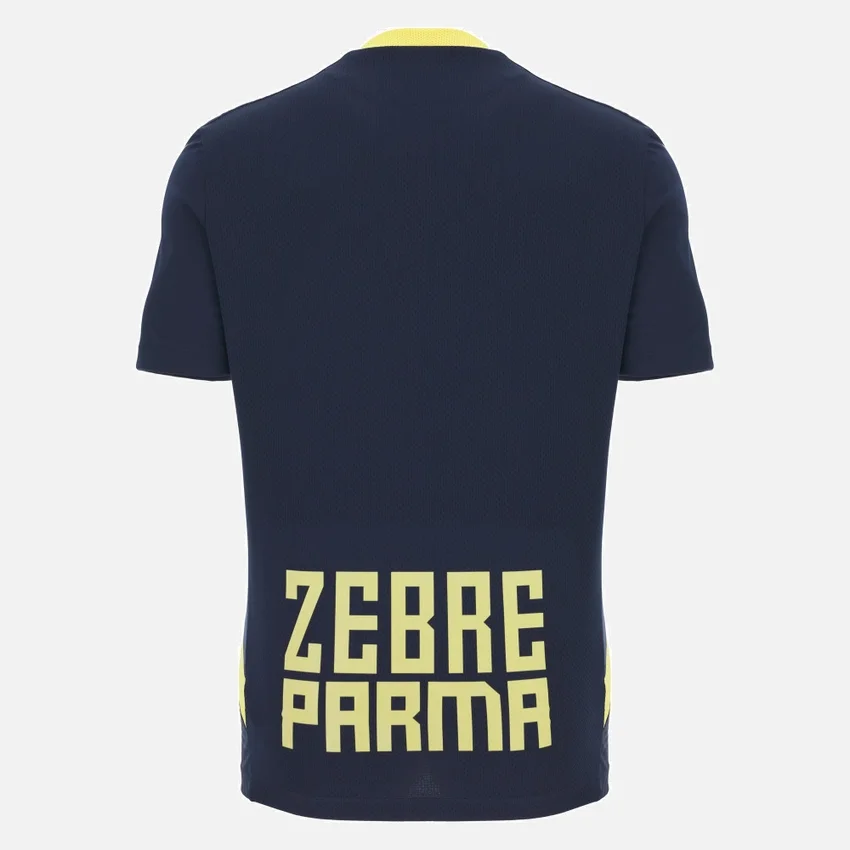 Camisas de entrenamiento para adultos Zebre Parma 2025/26 Camisas de entrenamiento para adultos Zebre Parma 2025/26