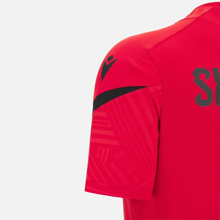 Camisas de entrenamiento rojas junior de la selección nacional de Albania FSHF 2026/27 Camisas de entrenamiento rojas junior de la selección nacional de Albania FSHF 2026/27