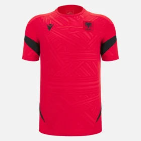Camisas de entrenamiento rojas para adultos de la selección nacional de Albania FSHF 2026/27