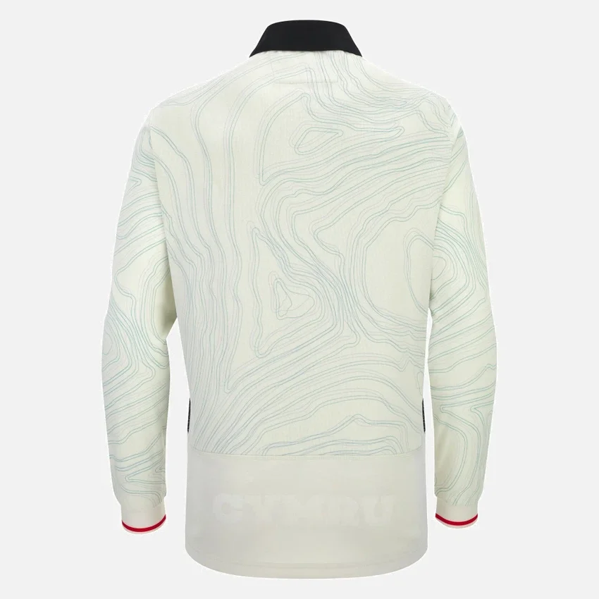 Camisas de manga larga para los partidos fuera de casa de la selección galesa de rugby 2025/26 Camisas de manga larga para los partidos fuera de casa de la selección galesa de rugby 2025/26