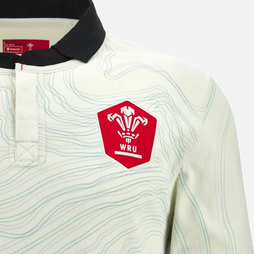 Camisas de manga larga para los partidos fuera de casa de la selección galesa de rugby 2025/26 Camisas de manga larga para los partidos fuera de casa de la selección galesa de rugby 2025/26