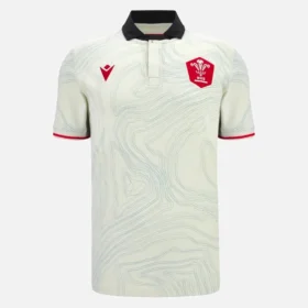 Camisas de visitante de la selección galesa de rugby 2025/26