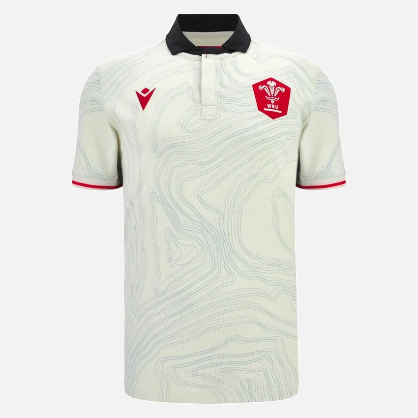 Camisas de visitante de la selección galesa de rugby 2025/26 Camisas de visitante de la selección galesa de rugby 2025/26