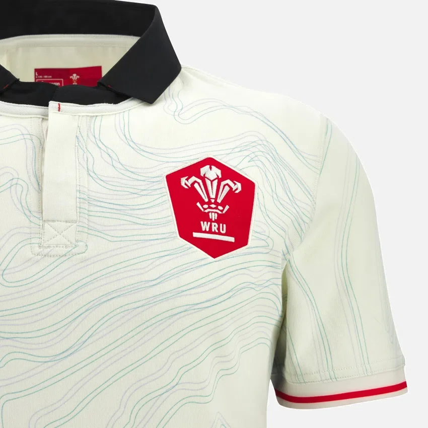 Camisas de visitante de la selección galesa de rugby 2025/26 Camisas de visitante de la selección galesa de rugby 2025/26