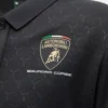 Camisas negras para mujer de Automobili Lamborghini Squadra Corse Camisas negras para mujer de Automobili Lamborghini Squadra Corse
