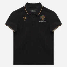 Camisas negras para niños de Automobili Lamborghini Squadra Corse