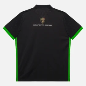 Camisas negras para niños de Automobili Lamborghini Squadra Corse