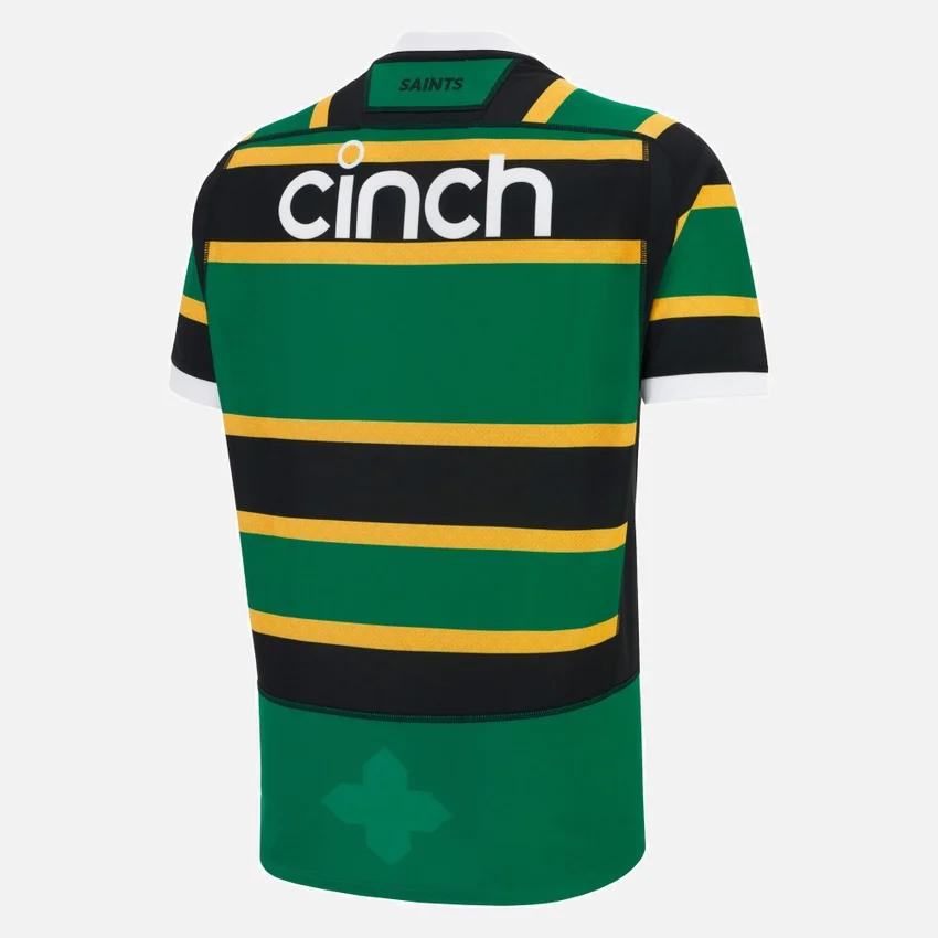Camisas réplica de poliéster para adultos del Northampton Saints 2025/26 Camisas réplica de poliéster para adultos del Northampton Saints 2025/26