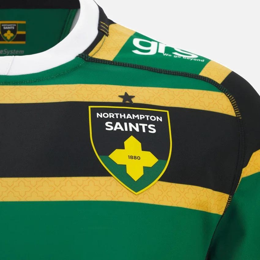 Camisas réplica de poliéster para adultos del Northampton Saints 2025/26 Camisas réplica de poliéster para adultos del Northampton Saints 2025/26