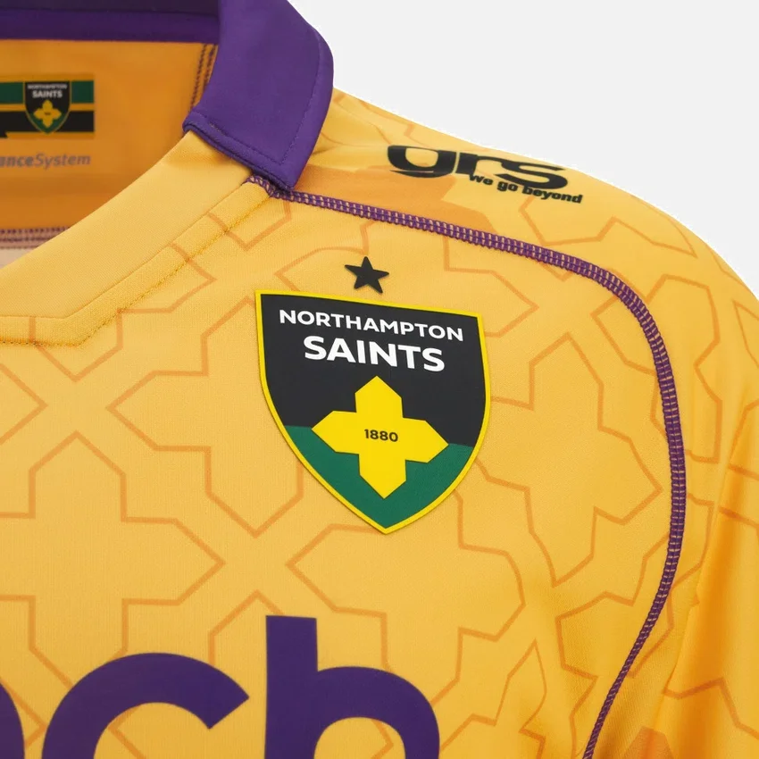 Camisas réplica de poliéster para adultos del Northampton Saints 2025/26 (visitante) Camisas réplica de poliéster para adultos del Northampton Saints 2025/26 (visitante)