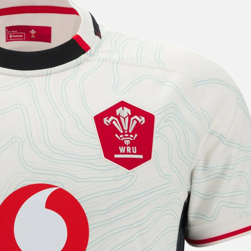Camisas réplica de visitante del Welsh Rugby 2025/26 Camisas réplica de visitante del Welsh Rugby 2025/26