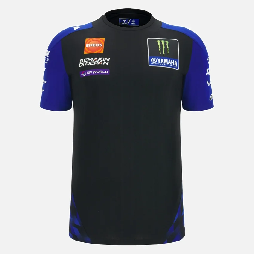 Camisas réplica del equipo Monster Energy Yamaha MotoGP 2026 Camisas réplica del equipo Monster Energy Yamaha MotoGP 2026