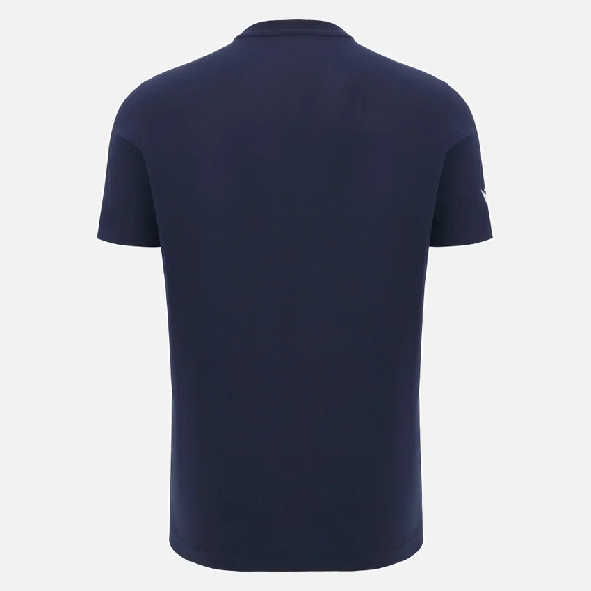 Camiseta de algodón para adulto de la colección Unibo en azul marino Camiseta de algodón para adulto de la colección Unibo en azul marino