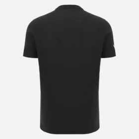 Camiseta de algodón para adultos de la colección Unibo en color negro Camiseta de algodón para adultos de la colección Unibo en color negro