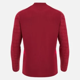 Camiseta de entrenamiento con manguitos Welsh Rugby 2025/26 en rojo intenso