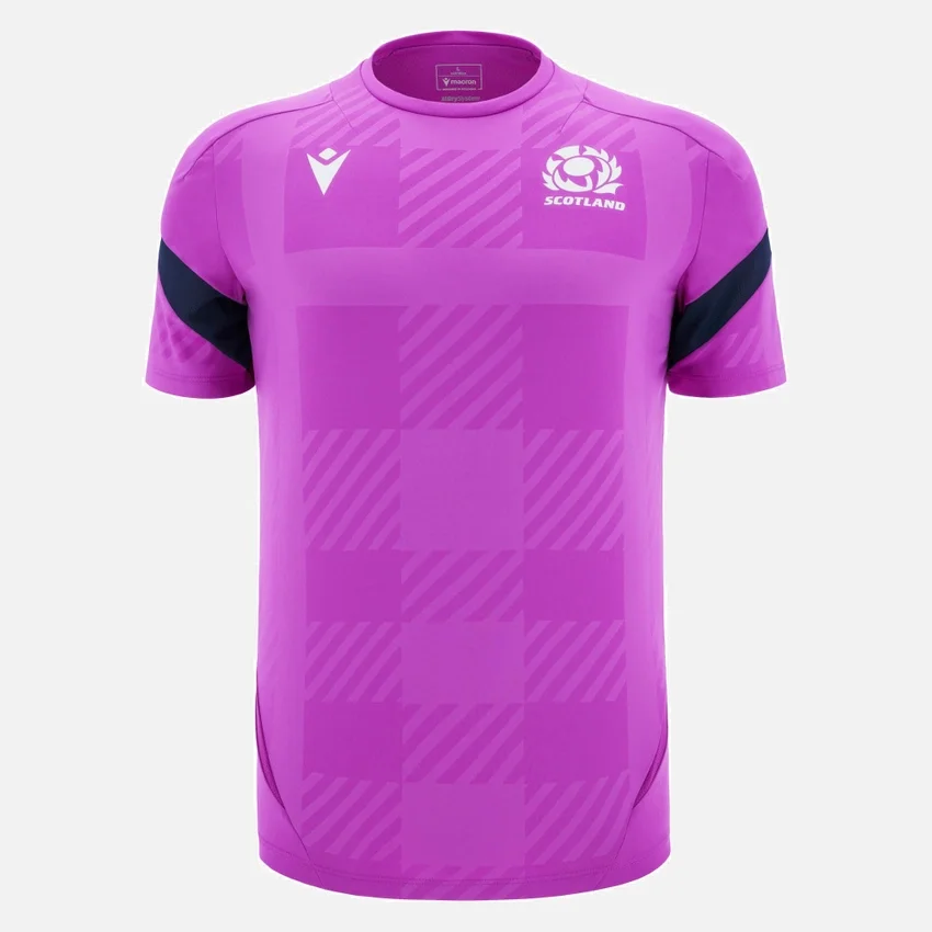 Camiseta de entrenamiento morada Scottish Rugby 2025/26 Camiseta de entrenamiento morada Scottish Rugby 2025/26