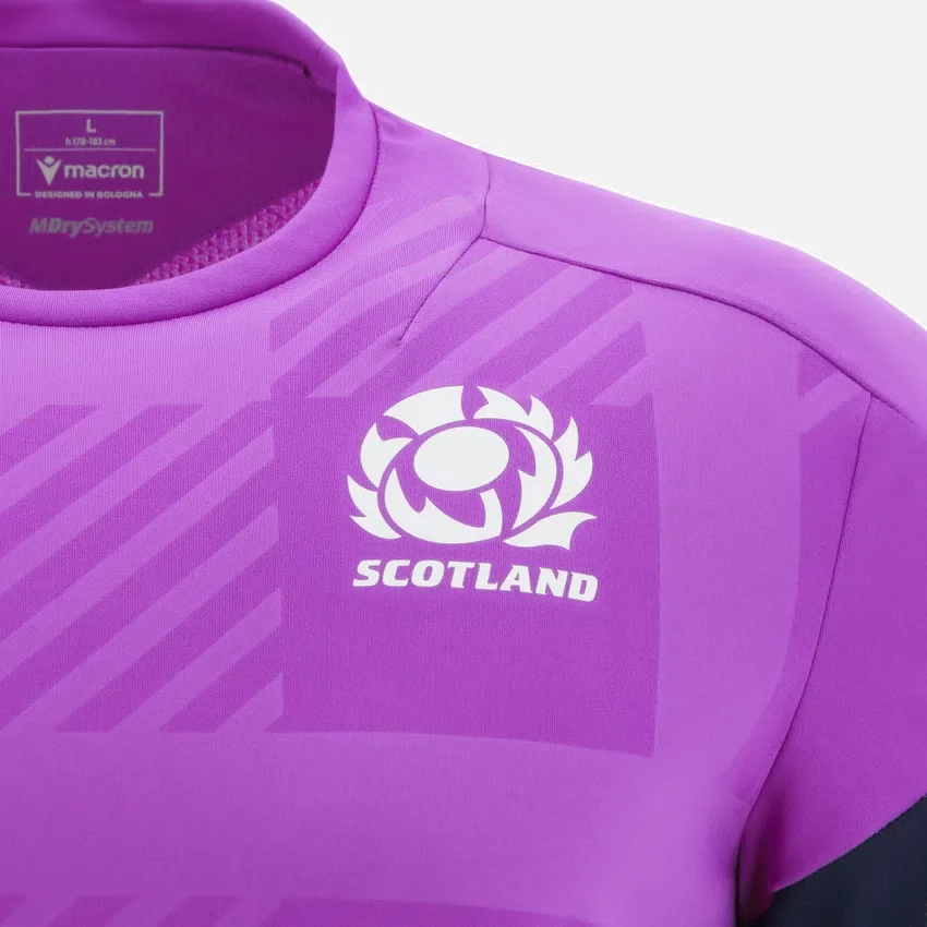 Camiseta de entrenamiento morada Scottish Rugby 2025/26 Camiseta de entrenamiento morada Scottish Rugby 2025/26