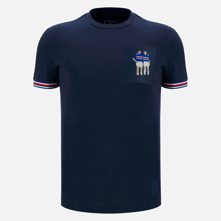 Camiseta de la línea para aficionados adultos de la U.C. Sampdoria 2025/26 Camiseta de la línea para aficionados adultos de la U.C. Sampdoria 2025/26
