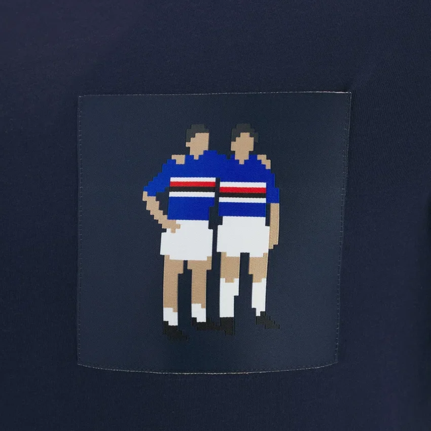Camiseta de la línea para aficionados adultos de la U.C. Sampdoria 2025/26 Camiseta de la línea para aficionados adultos de la U.C. Sampdoria 2025/26