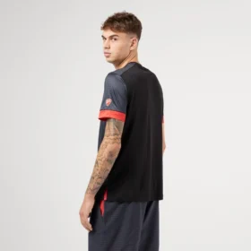 Camiseta de pádel negra Macron X Ducati