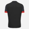Camiseta de pádel negra Macron X Ducati Camiseta de pádel negra Macron X Ducati