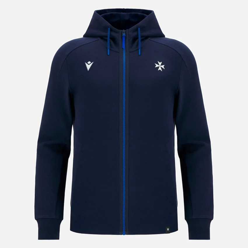Camiseta de viaje con cremallera completa para adultos Auxerre 2025/26 Athleisure Camiseta de viaje con cremallera completa para adultos Auxerre 2025/26 Athleisure