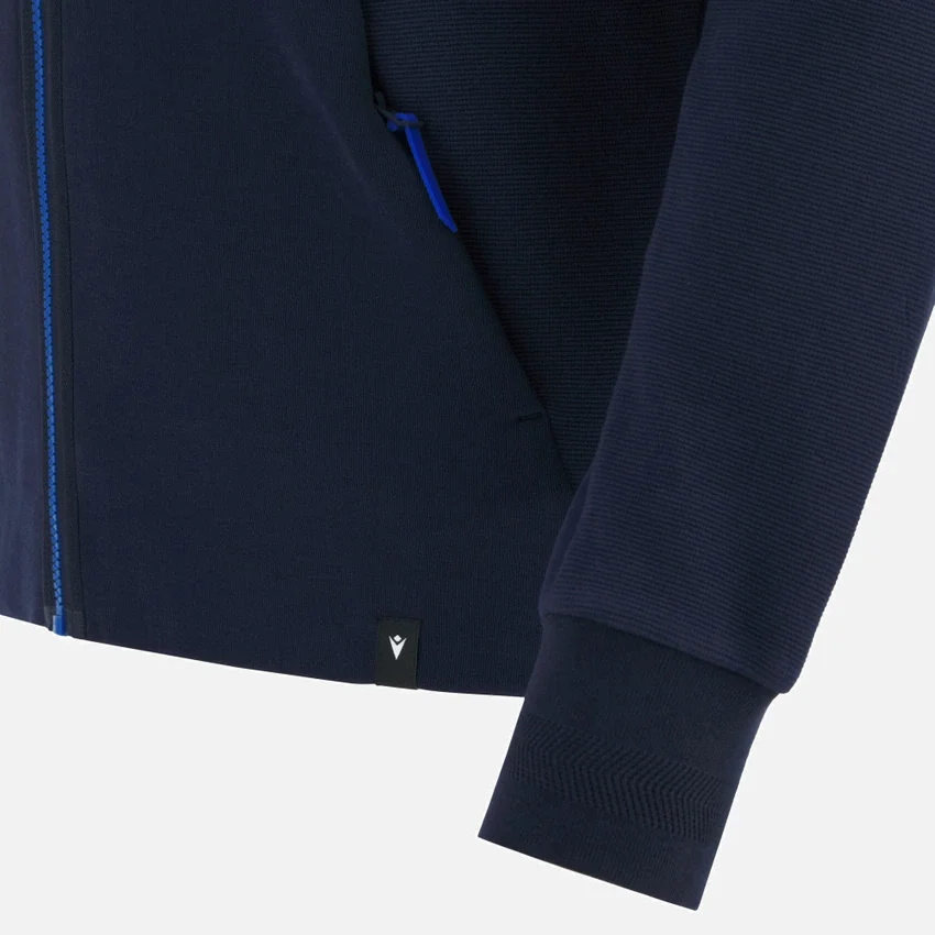 Camiseta de viaje con cremallera completa para adultos Auxerre 2025/26 Athleisure Camiseta de viaje con cremallera completa para adultos Auxerre 2025/26 Athleisure