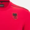 Camiseta deportiva roja de estilo Athleisure de la selección nacional de Albania FSHF 2026/27 para hombre