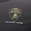 Camiseta deportiva tricolor negra para hombre de Automobili Lamborghini Squadra Corse
