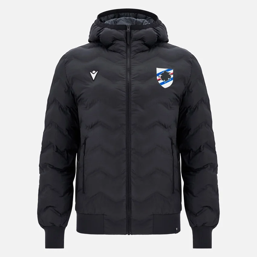 Chaqueta Bomber acolchada oficial de Athleisure para adultos de la U.C. Sampdoria 2025/26 Chaqueta Bomber acolchada oficial de Athleisure para adultos de la U.C. Sampdoria 2025/26