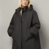 Chaqueta impermeable larga acolchada Essy