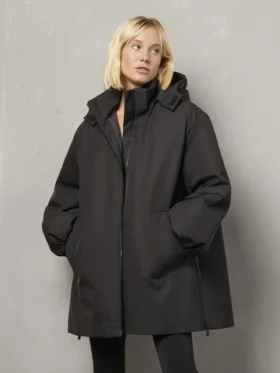 Chaqueta impermeable larga acolchada Essy