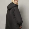 Chaqueta impermeable larga acolchada Essy