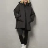 Chaqueta impermeable larga acolchada Essy
