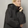 Chaqueta impermeable larga acolchada Essy