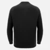 Colección Unibo Sudadera negra de cuello redondo sin cepillar para Adultos Colección Unibo Sudadera negra de cuello redondo sin cepillar para Adultos