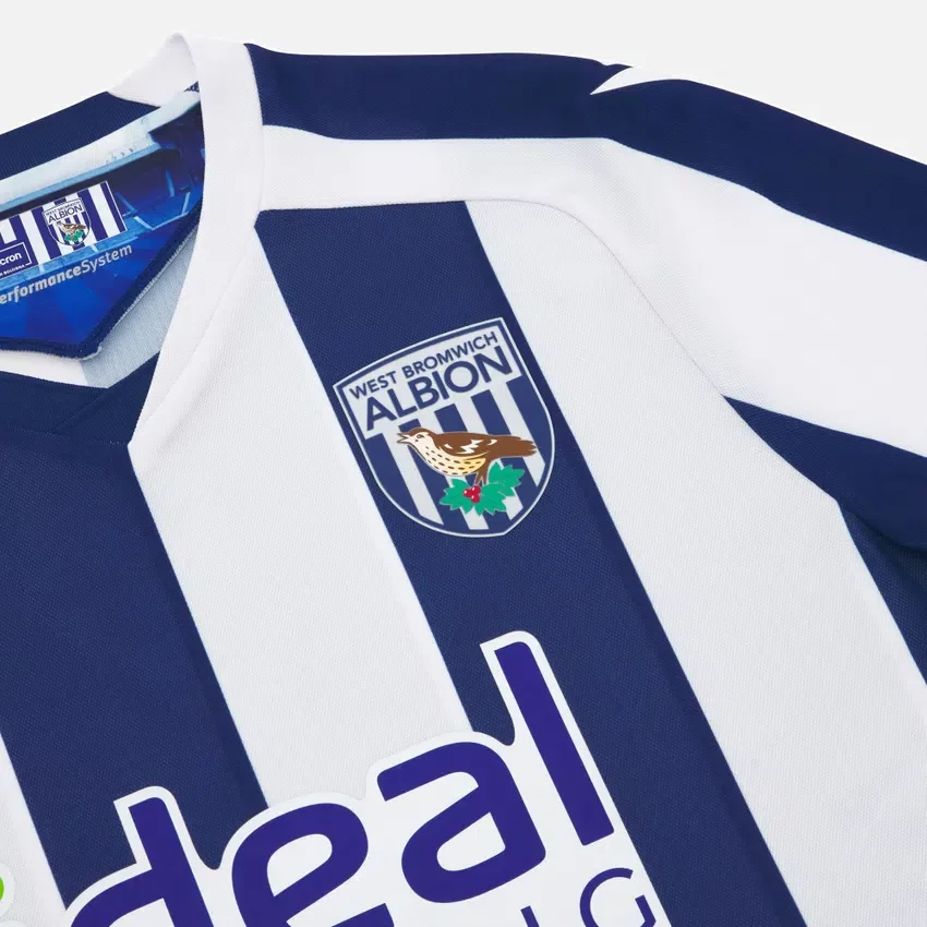 Equipación de local para adultos del West Bromwich Albion F.C. 2025/26 Equipación de local para adultos del West Bromwich Albion F.C. 2025/26