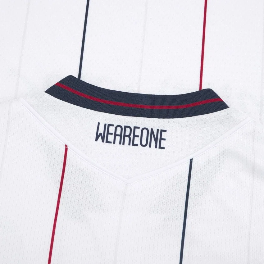 Equipación de partido fuera de casa para niños del Bologna FC 1909 2025/26 Equipación de partido fuera de casa para niños del Bologna FC 1909 2025/26