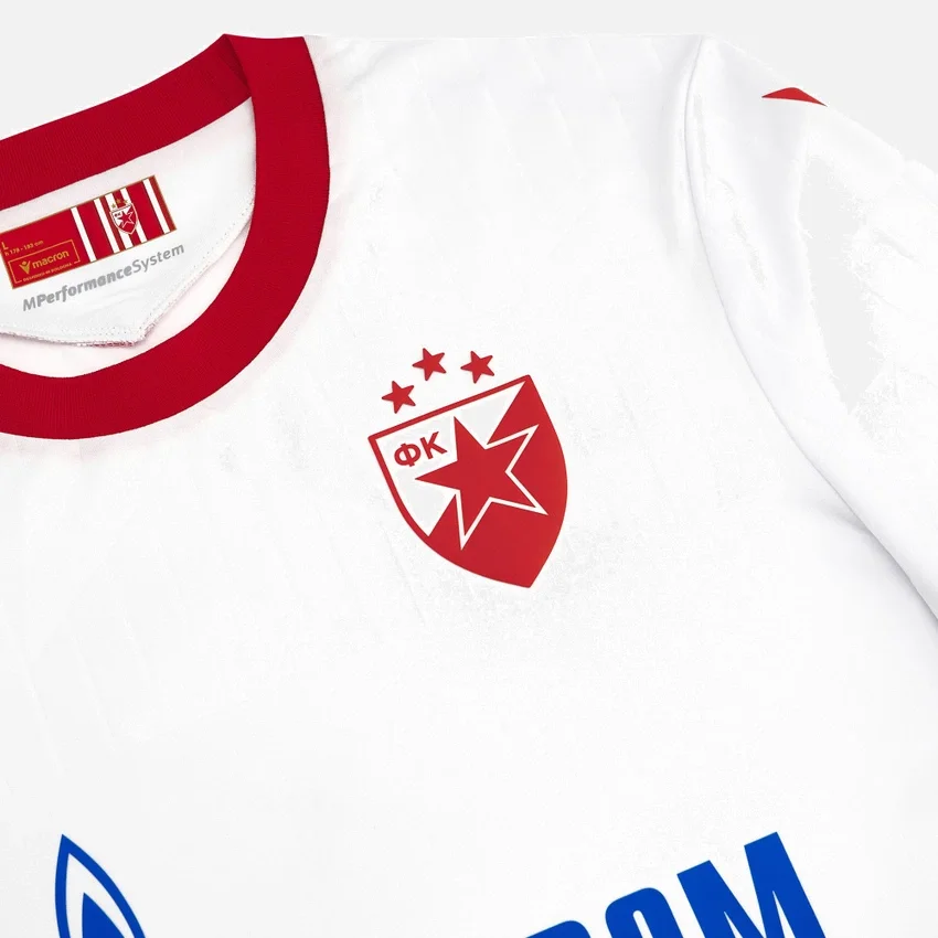 Equipación de tercer partido para adultos del Red Star Belgrado 2025/26 Equipación de tercer partido para adultos del Red Star Belgrado 2025/26