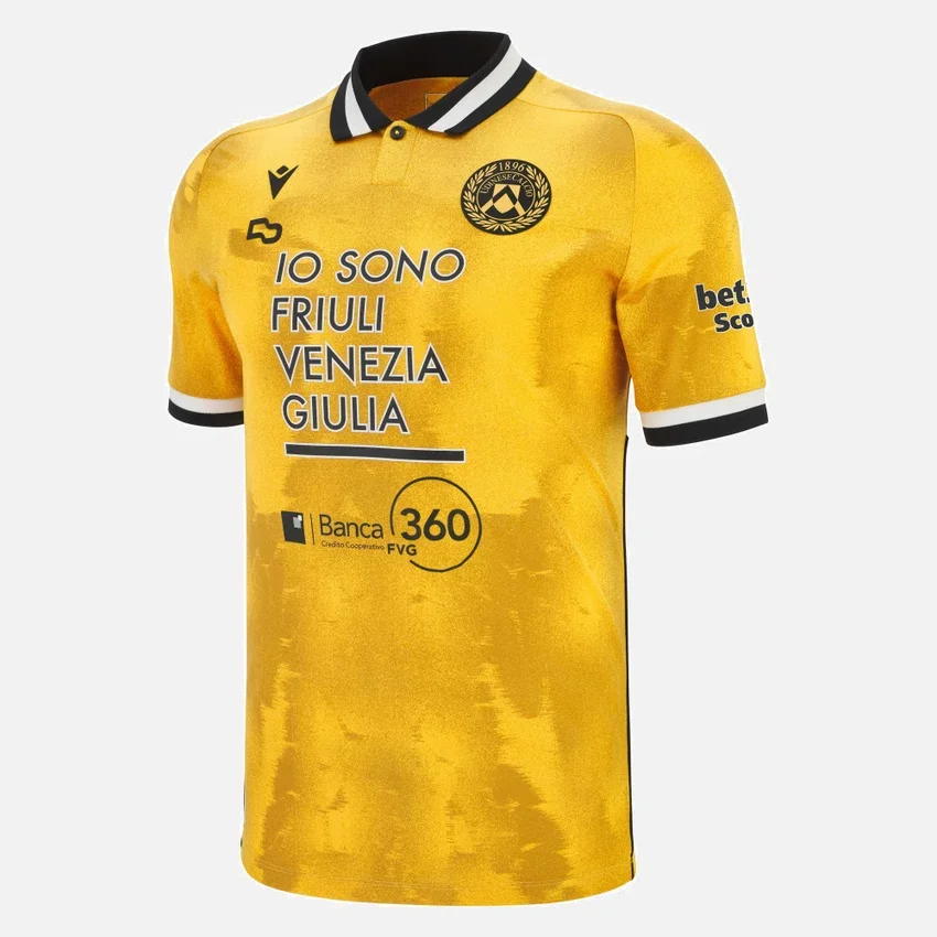 Equipación de tercer partido para adultos del Udinese Calcio 2025/26 Equipación de tercer partido para adultos del Udinese Calcio 2025/26