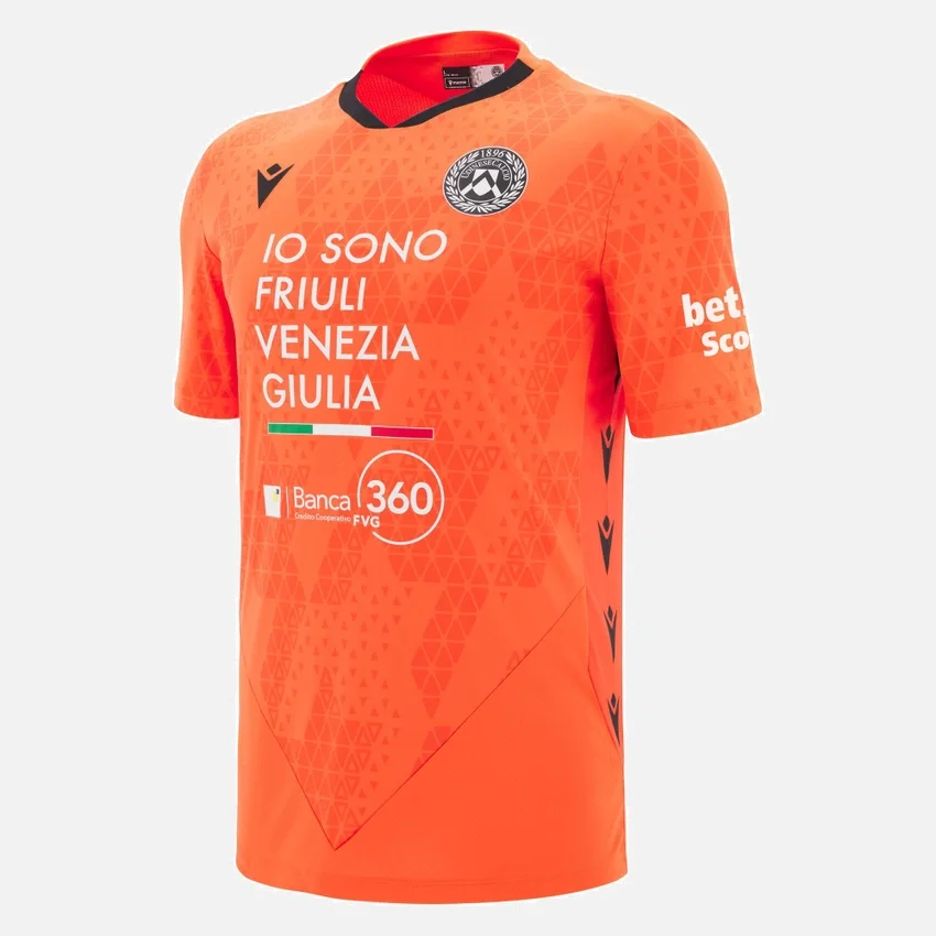 Equipación de tercer partido para portero del Udinese Calcio 2025/26 para adultos Equipación de tercer partido para portero del Udinese Calcio 2025/26 para adultos
