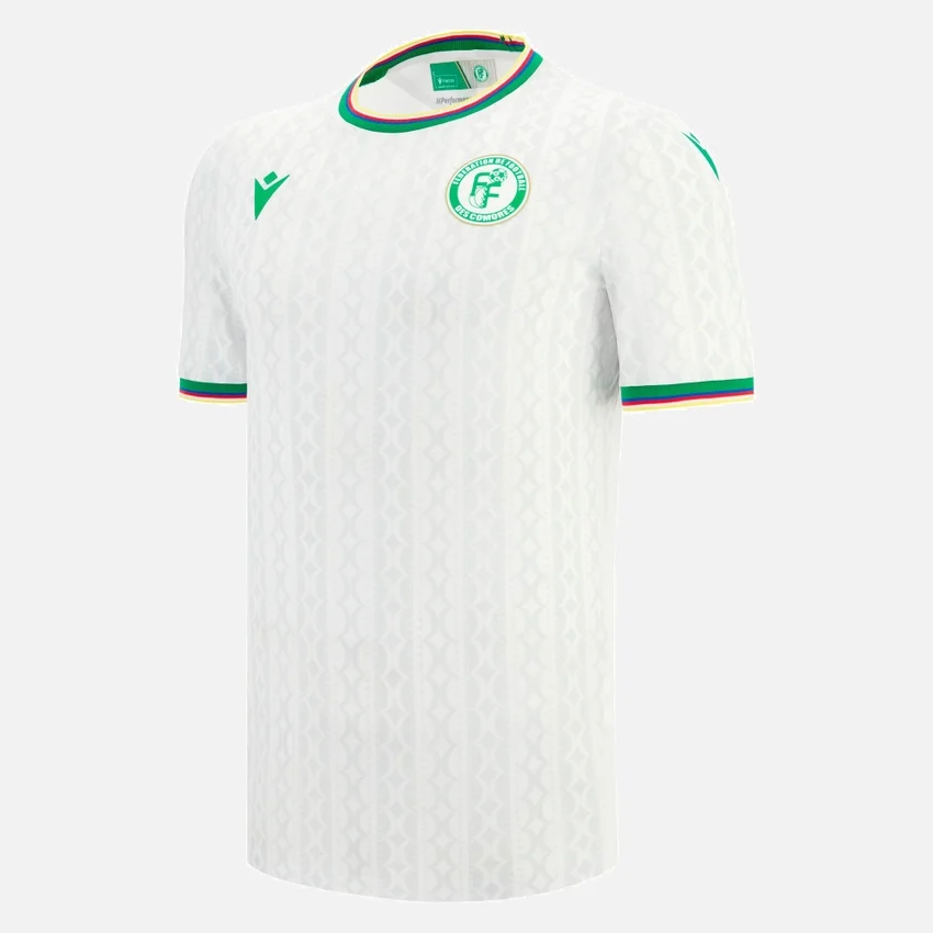 Equipación de visitante para adultos de la Federazione Calcistica Isole Comore 2025/26 Equipación de visitante para adultos de la Federazione Calcistica Isole Comore 2025/26